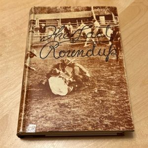 Vintage, THE LAST ROUNDUP. Johnston hardcover book. 1950